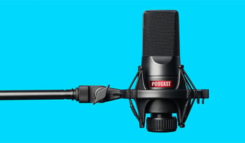 Studio microphone for recording podcasts